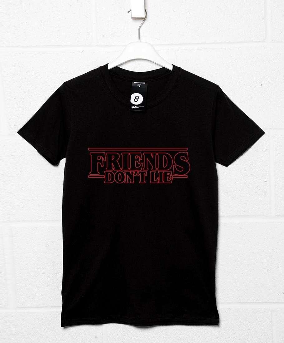 Friends Don't Lie Graphic T-Shirt For Men 8Ball