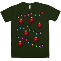 Thumbnail for Funny Christmas Xmas Tree Graphic T-Shirt For Men 8Ball