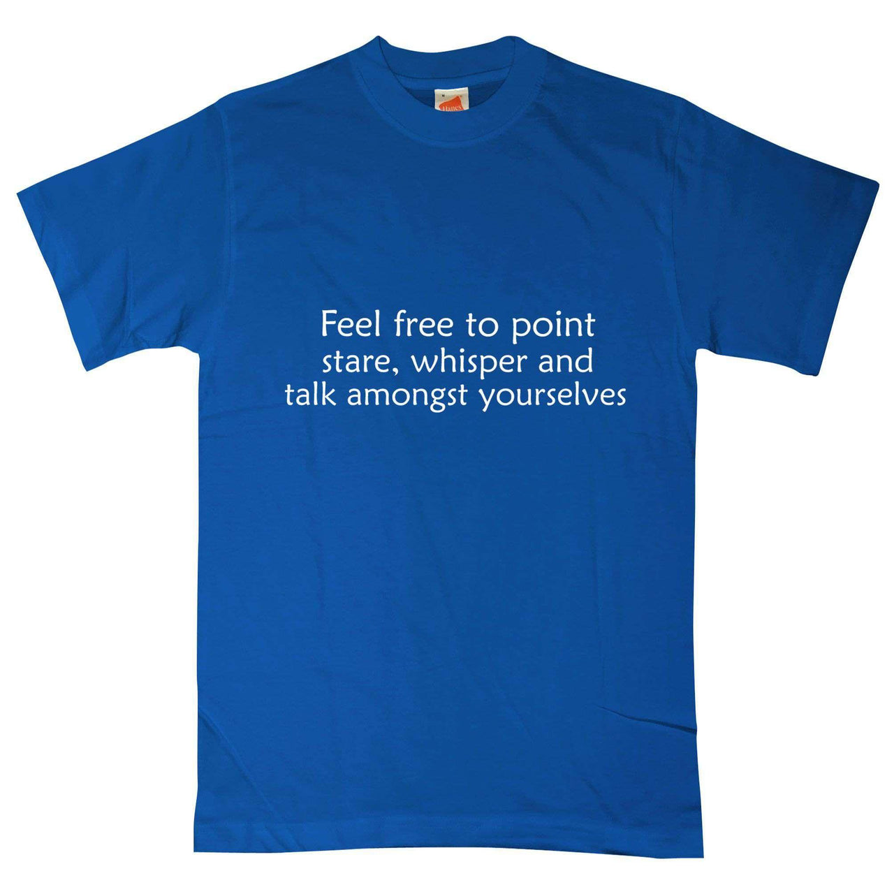 Funny Feel Free To Point Mens T-Shirt 8Ball