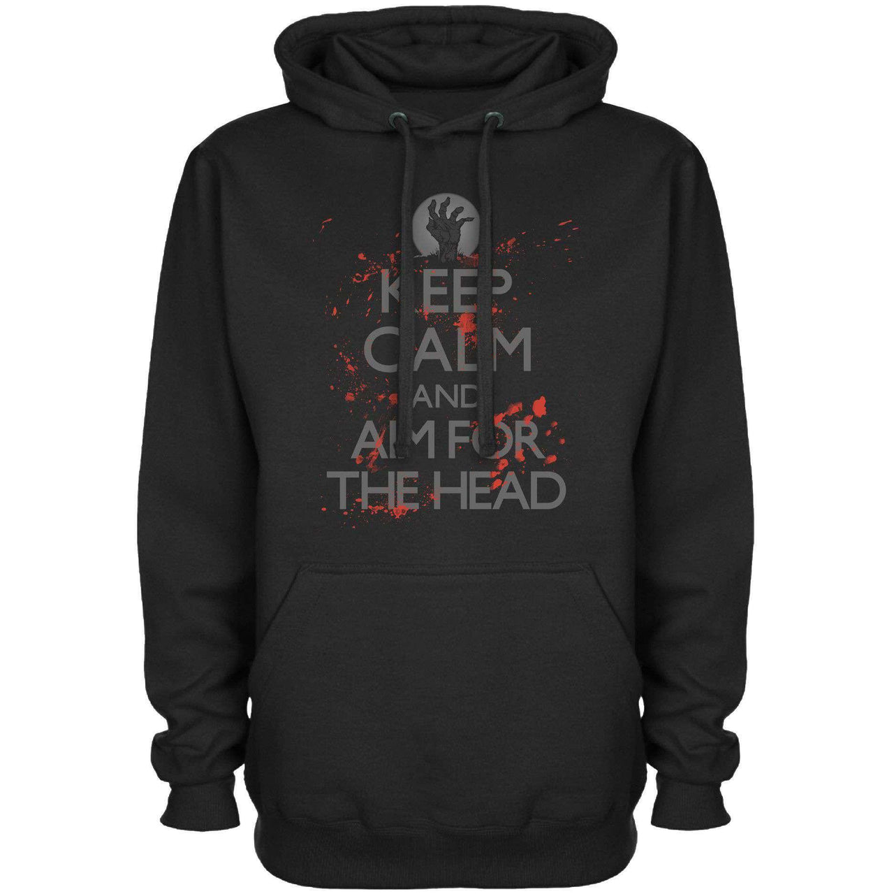 Funny Keep Calm And Aim For The Head Hoodie For Men and Women 8Ball