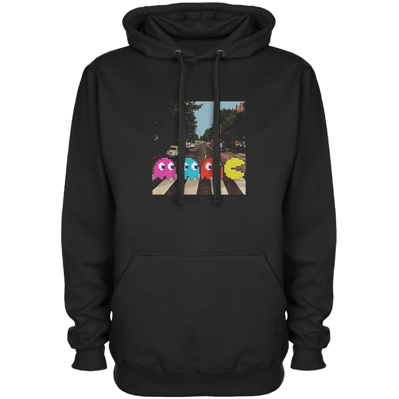 Funny Pac Man Abbey Road Graphic Hoodie 8Ball
