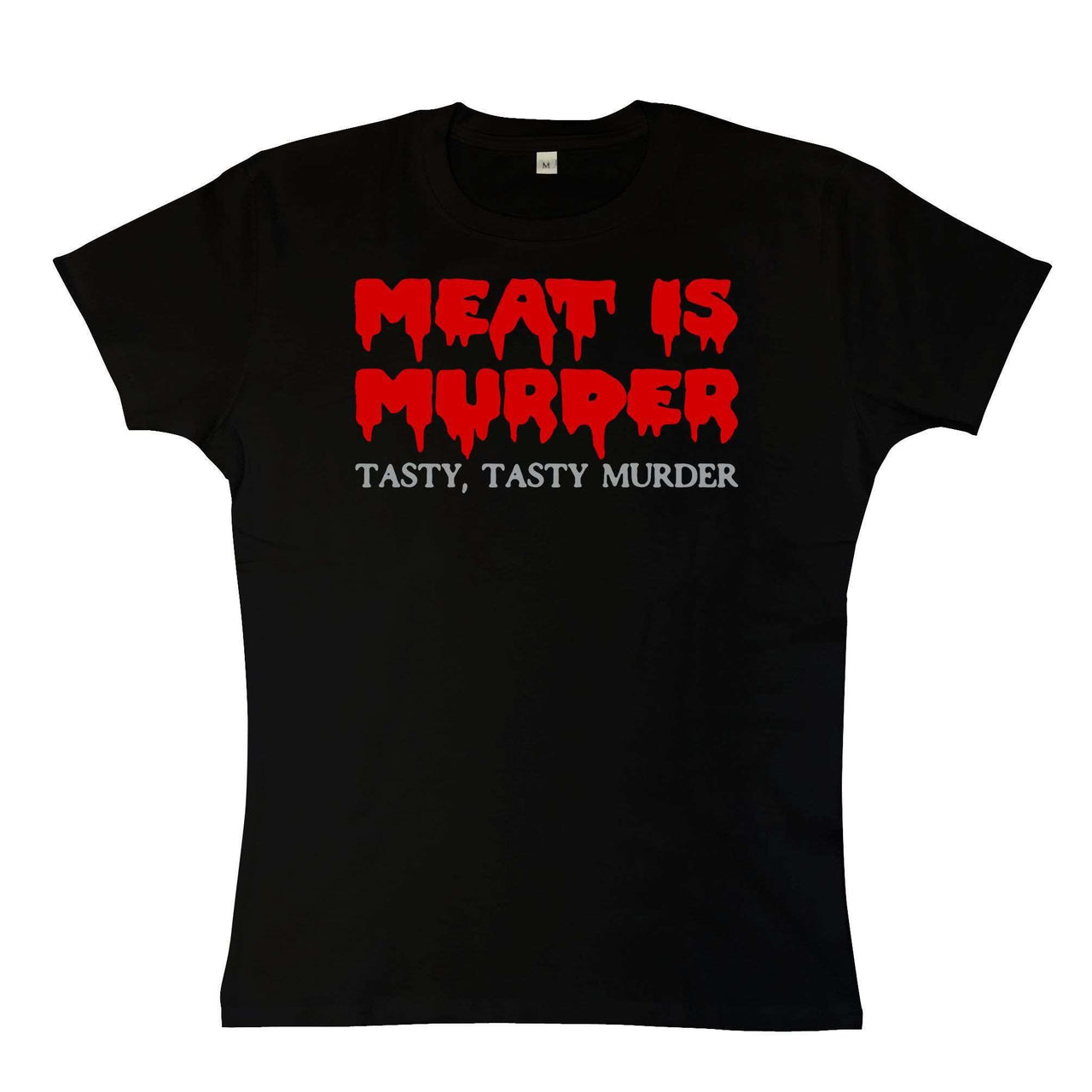 Funny Tasty Tasty Murder Fitted Womens T-Shirt 8Ball
