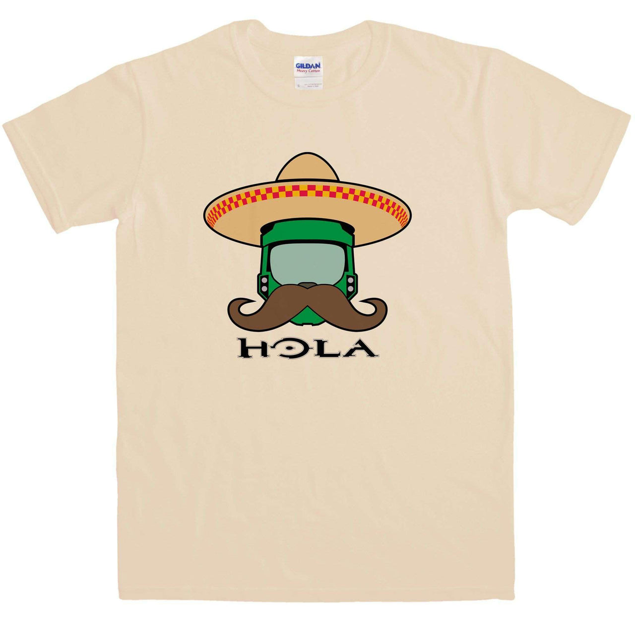 Funny Video Game Hola T-Shirt For Men 8Ball