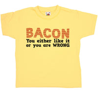 Thumbnail for Funny You Like Bacon Childrens Graphic T-Shirt 8Ball