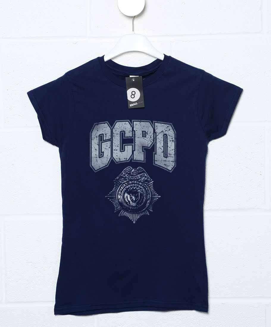 GCPD Gotham City Police Department Womens T-Shirt 8Ball