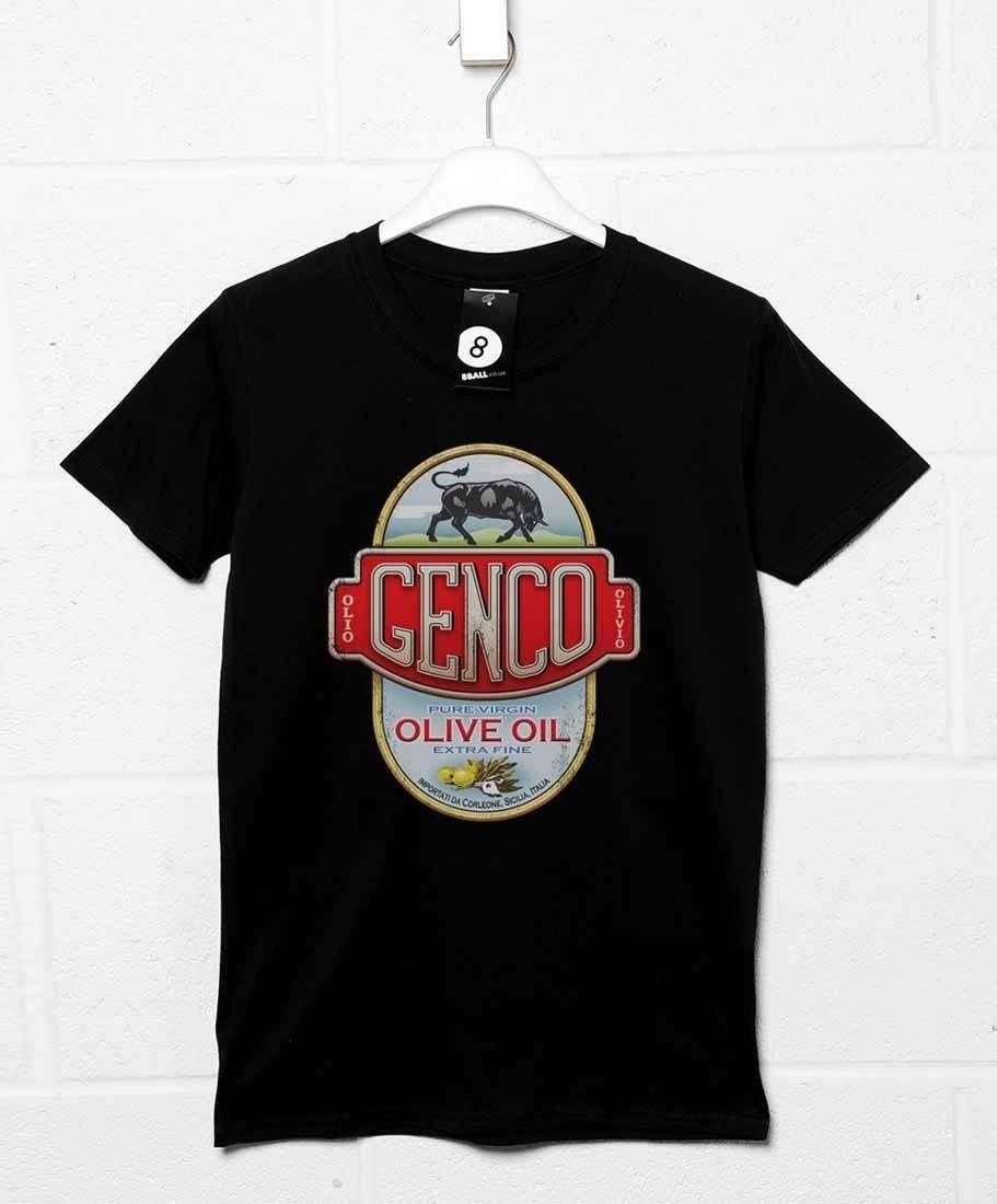 Genco Olive Oil Graphic T-Shirt For Men 8Ball