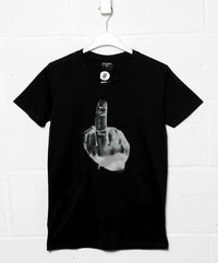 Thumbnail for Give The Finger Unisex T-Shirt As Worn By Duff McKagan 8Ball