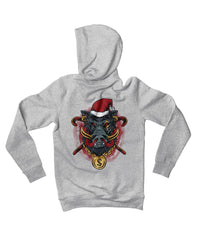 Thumbnail for Golden Boar Santa Back Printed Christmas Hoodie For Men and Women 8Ball