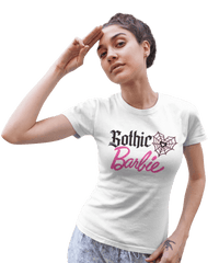 Thumbnail for Gothic Barbie Womens T-Shirt 8Ball