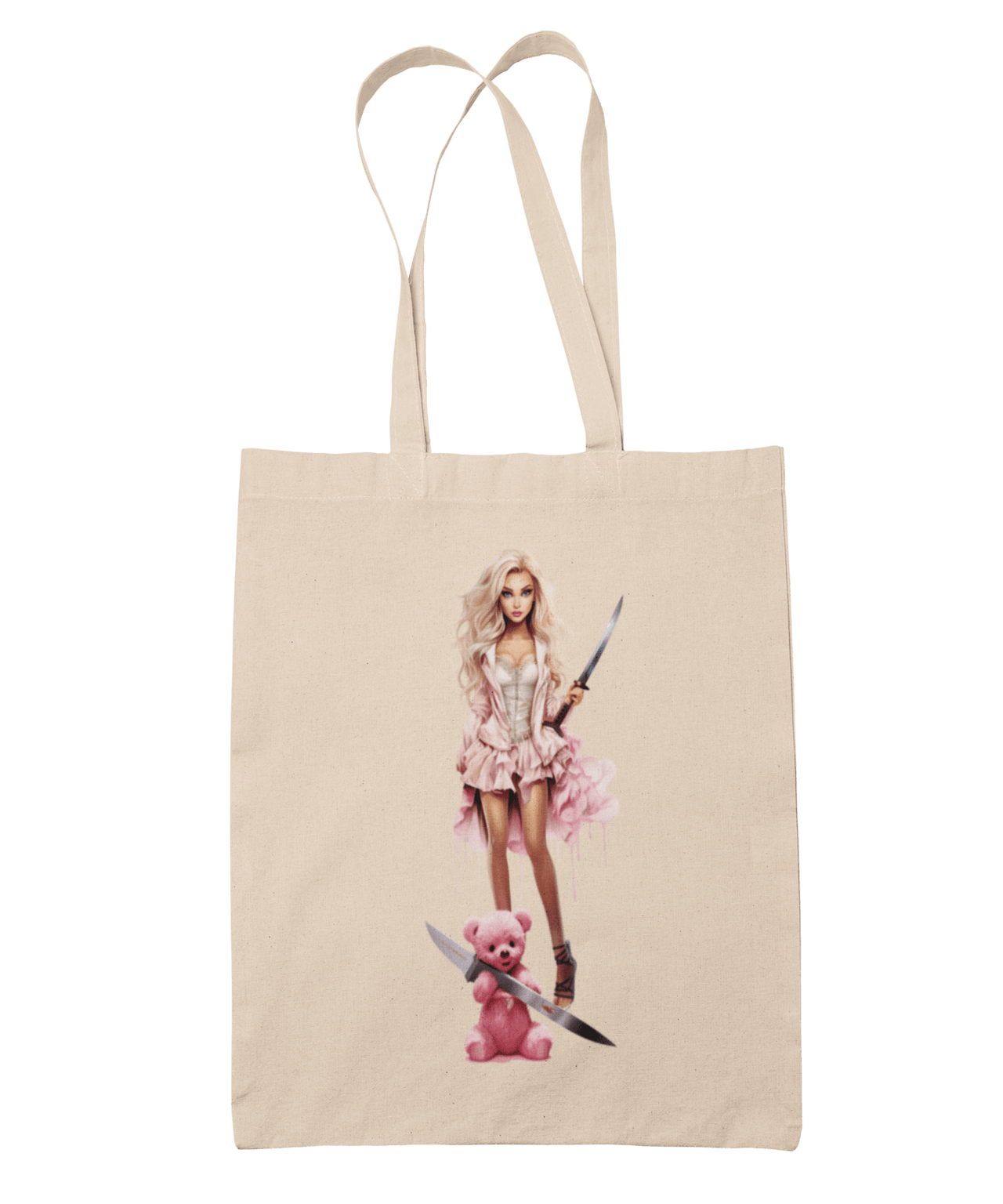 Gothic Nurse Barbie Tote Bag 8Ball