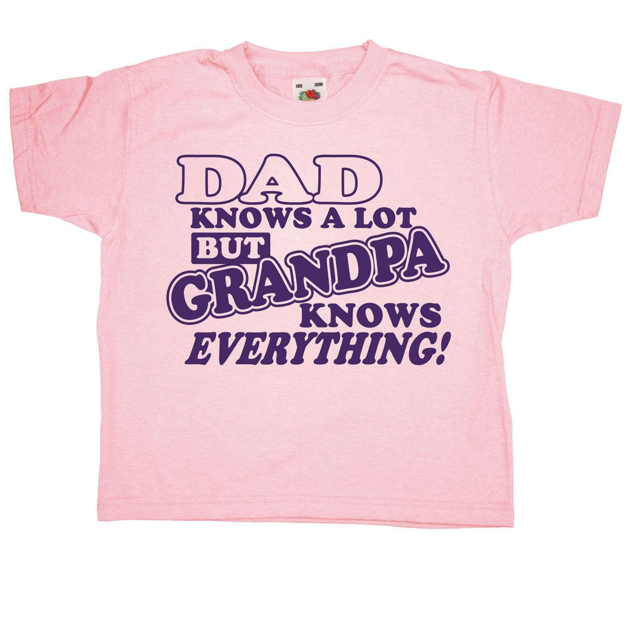 Grandpa Knows Everything Kids T-Shirt 8Ball