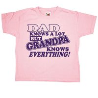 Thumbnail for Grandpa Knows Everything Kids T-Shirt 8Ball