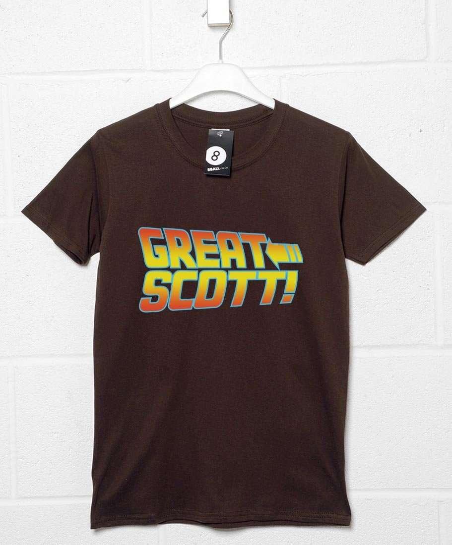 Great Scott Mens Graphic T-Shirt 8Ball