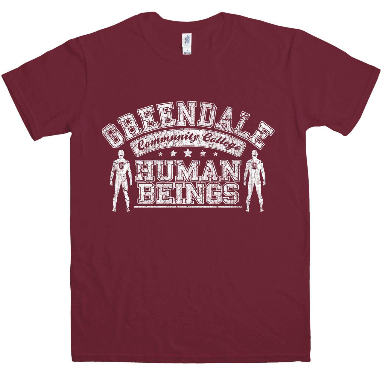 Greendale Human Beings Mens T-Shirt 8Ball