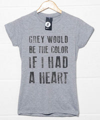 Thumbnail for Grey Would Be the Colour Lyric Quote T-Shirt for Women 8Ball