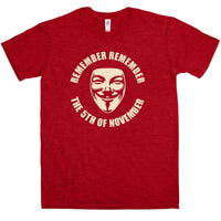 Thumbnail for Guy Fawkes Remember Remember T-Shirt For Men 8Ball
