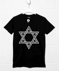 Thumbnail for Guys Star Of David T-Shirt For Men As Worn By Siouxsie Sioux 8Ball