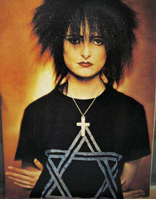 Guys Star Of David T-Shirt For Men As Worn By Siouxsie Sioux 8Ball