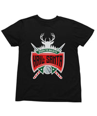 Thumbnail for Hail Santa Unisex Christmas T-Shirt For Men 8Ball