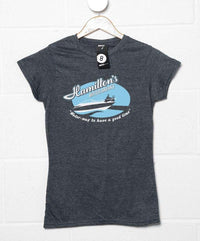 Thumbnail for Hamilton's Water Breaks Fitted Womens T-Shirt 8Ball