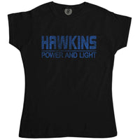 Thumbnail for Hawkins Power And Light Womens T-Shirt 8Ball