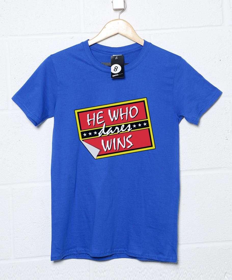 He Who Dares Wins Unisex T-Shirt 8Ball