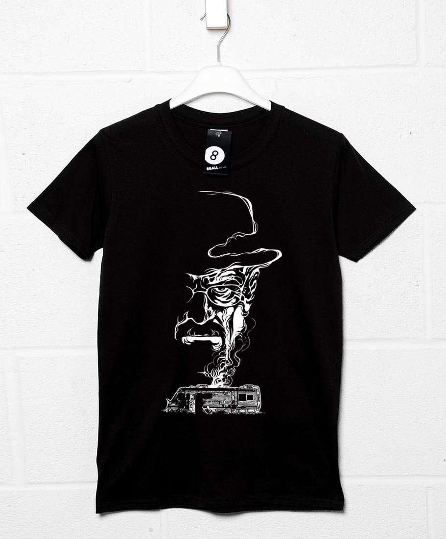 Heisenberg Smoke Graphic T-Shirt For Men 8Ball