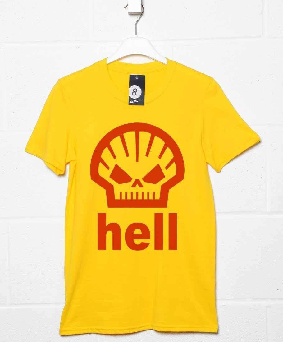 Hell Skull Unisex T-Shirt For Men And Women As Worn By Heath Ledger 8Ball