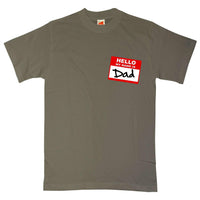 Thumbnail for Hello My Name Is Dad Unisex T-Shirt For Men And Women 8Ball