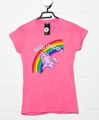 Thumbnail for Hello Unicorn Womens T-Shirt 8Ball