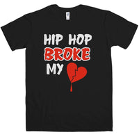 Thumbnail for Hip Hop Broke My Heart Unisex T-Shirt For Men And Women As Worn By The Game 8Ball