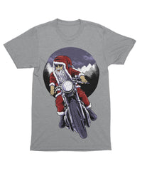 Thumbnail for Holiday Rider Santa Unisex Christmas Unisex T-Shirt For Men And Women 8Ball