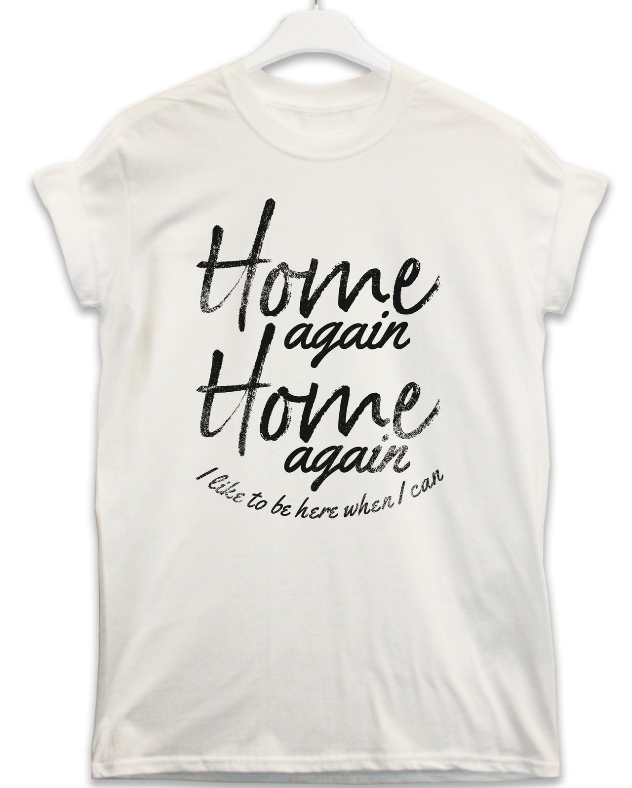 Home Again Lyric Quote Mens Graphic T-Shirt 8Ball