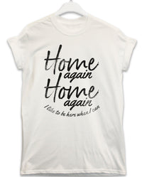 Thumbnail for Home Again Lyric Quote Mens Graphic T-Shirt 8Ball