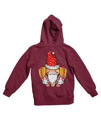 Thumbnail for Hot Dog Santa Back Printed Christmas Graphic Hoodie 8Ball