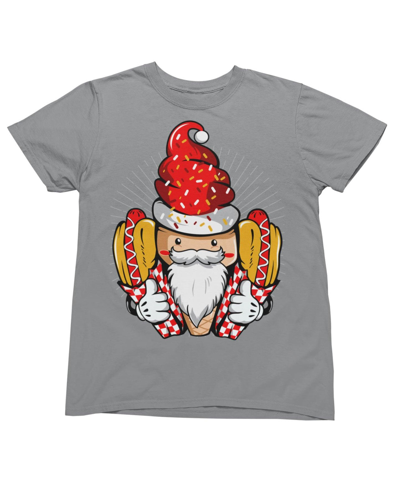 Hotdog Santa Unisex Christmas Unisex T-Shirt 8Ball