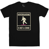 Thumbnail for Hover Boarding Is Not A Crime Graphic T-Shirt For Men 8Ball