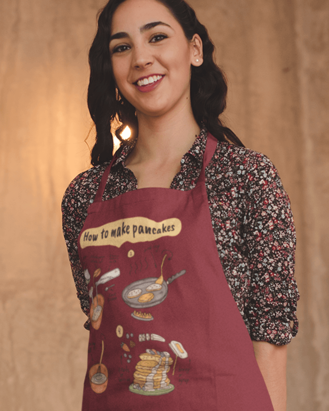 How To Make Pancakes Pancake Day Cotton Kitchen Apron 8Ball