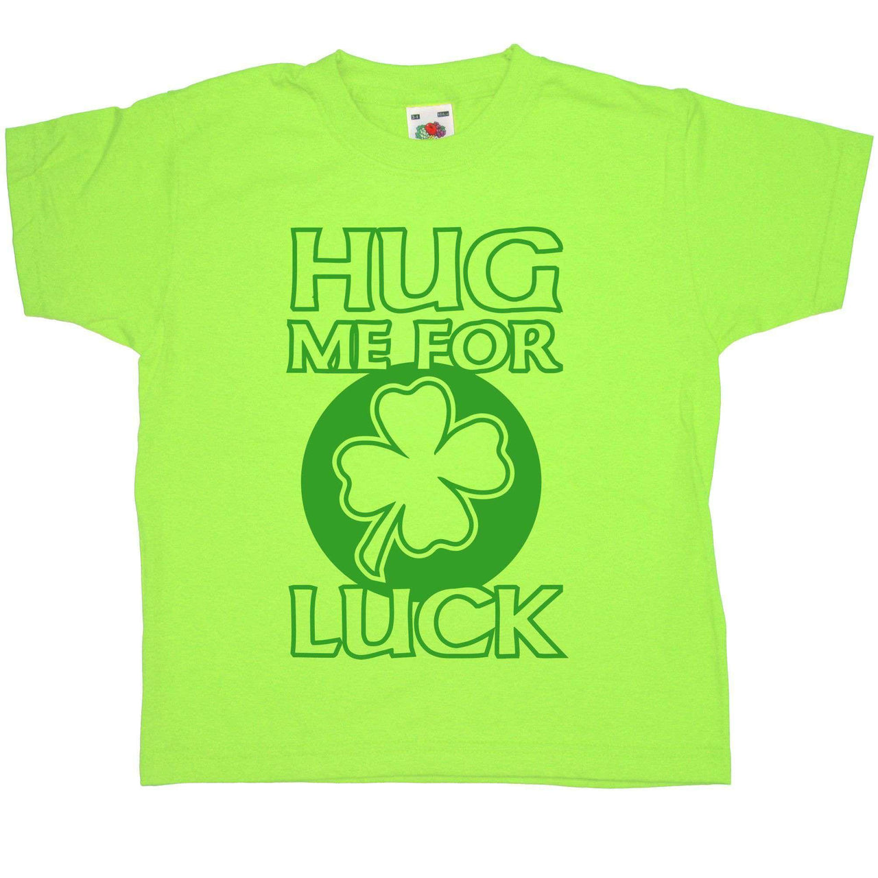 Hug Me For Luck Saint Patricks Day Kids T-Shirt 8Ball