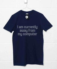 Thumbnail for I Am Currently Away From My Computer Mens Graphic T-Shirt 8Ball