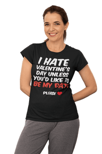 Thumbnail for I Hate Valentines Day Womens T-Shirt 8Ball