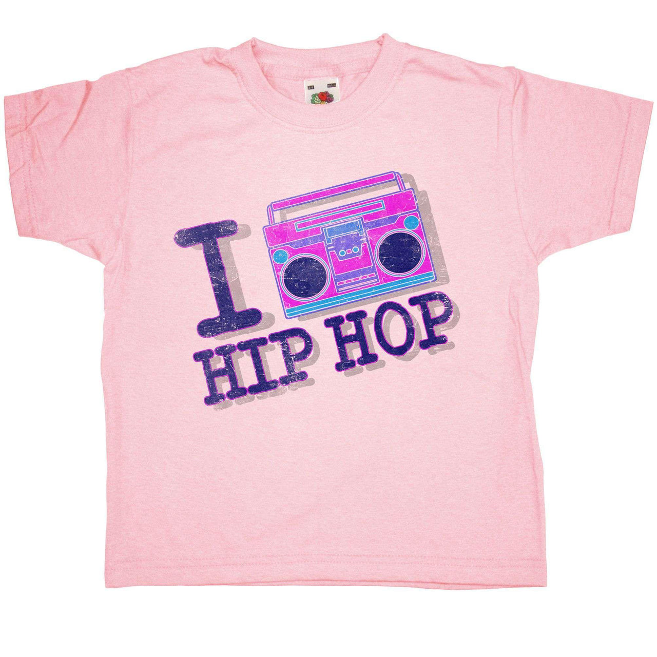 I Heart Hip Hop Childrens Graphic T-Shirt 8Ball