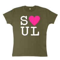 Thumbnail for I Heart Soul Womens Style T-Shirt 8Ball
