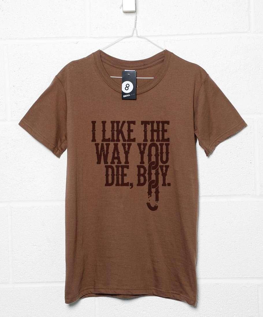 I Like The Way You Die Boy Mens Graphic T-Shirt, Inspired By Django Unchained 8Ball
