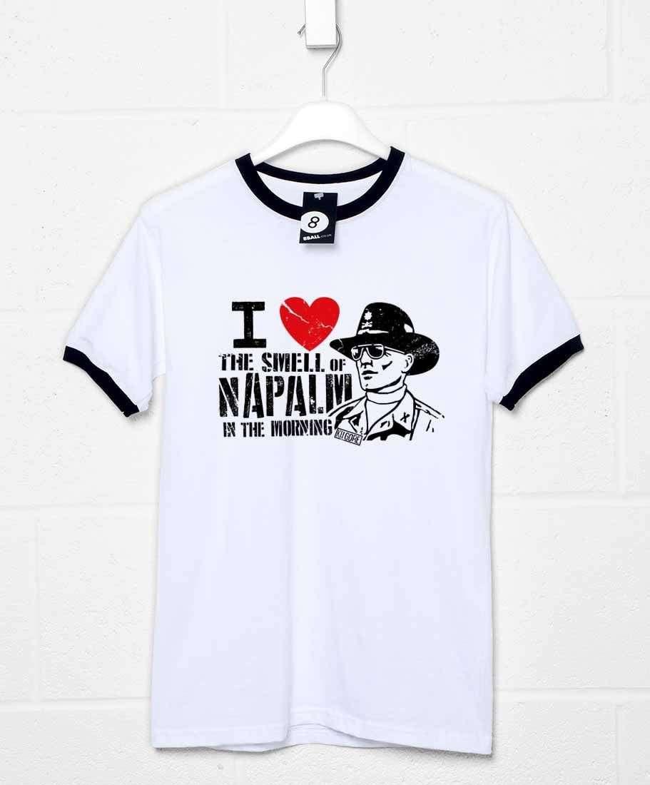 I Love The Smell of Napalm Unisex T-Shirt, Inspired By Apocalypse Now 8Ball
