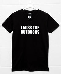 Thumbnail for I Miss the Outdoors Video Conference Unisex T-Shirt For Men And Women 8Ball