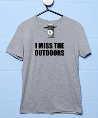 Thumbnail for I Miss the Outdoors Video Conference Unisex T-Shirt For Men And Women 8Ball