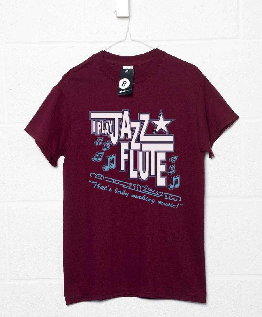 I Play Jazz Flute Unisex T-Shirt For Men And Women 8Ball