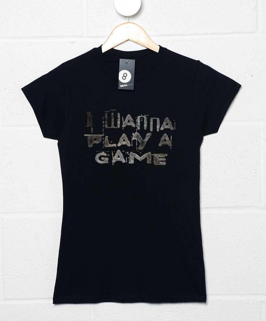 I Wanna Play A Game T-Shirt for Women 8Ball