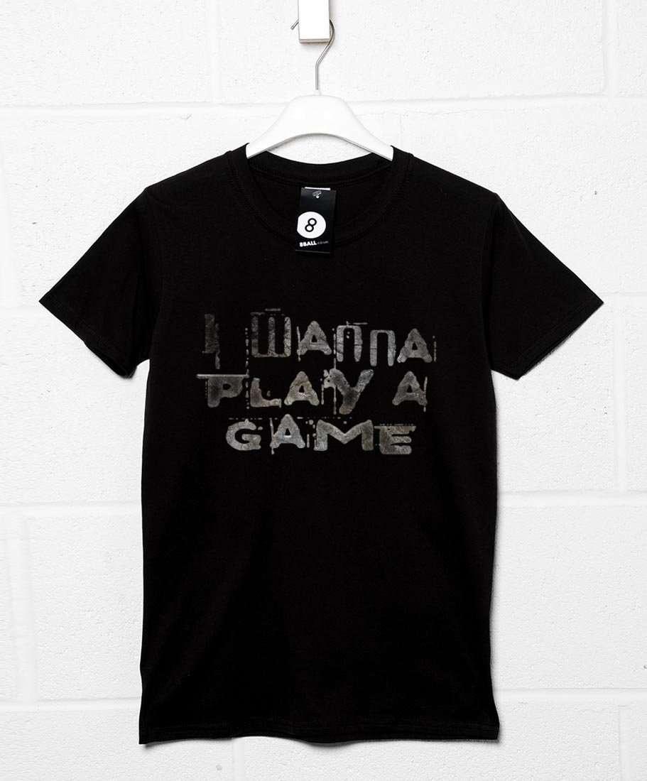 I Wanna Play A Game Unisex T-Shirt For Men And Women 8Ball